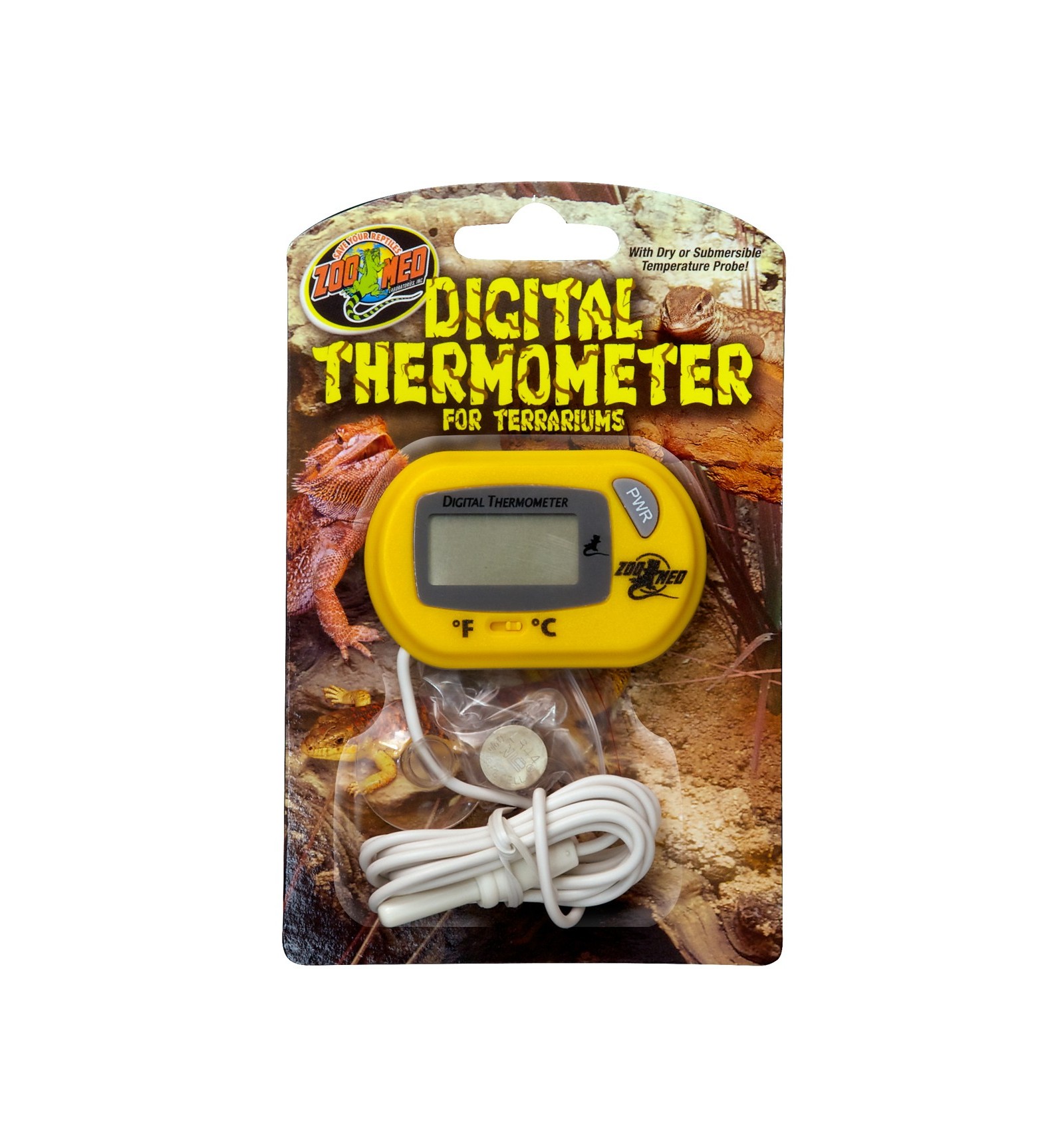 Thermomètre infrarouge pour terrarium