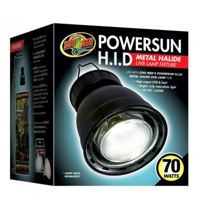 Plafonnier terrarium Combo PowerSun HID Zoo Med