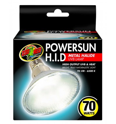 Ampoule UVB aux halogénures métalliques PowerSun® HID Zoo Med