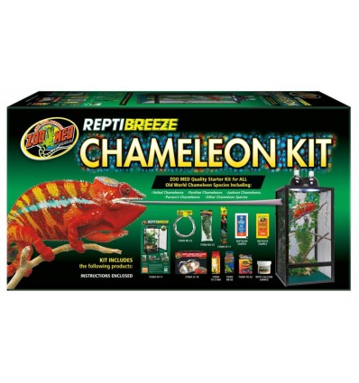 Terrarium pour Caméléon adultes - Kit complet Zoo Med